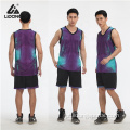 Jersey de basquete barato Impressão de sublimação de vestuário de basquete